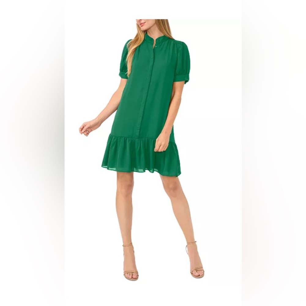 CeCe
Women's Open Collar Hidden Placket Dress